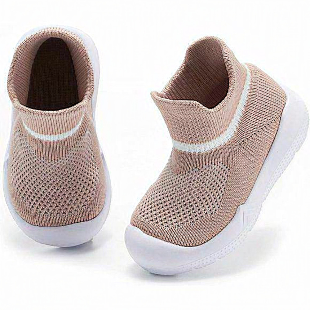 Unisex Toddler Socks Shoes Slipper Non-Slip for‎ First Walking Shoes Training
